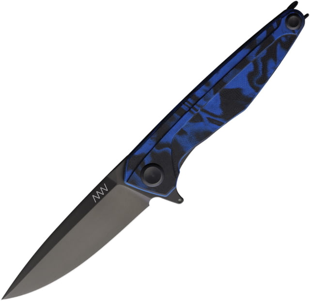 Acta Non Verba Knives Z300 Linerlock DLC Blue Velvet - Acta Non Verba Knives