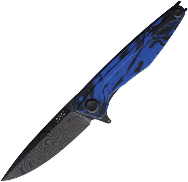 Acta Non Verba Knives Z300 Linerlock DLC Deco Blue - Acta Non Verba Knives