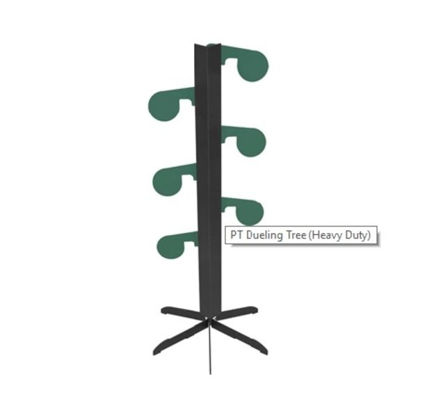 Action Target Heavy Duty Dueling Tree Black/Green - Action Target