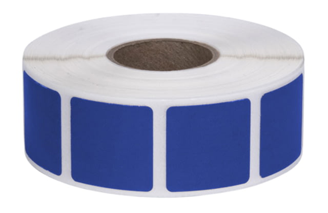 Action Target PAST/TXBL Square Target Pasters 1000 Per Box Pasters Blue by USA Action Target Shooting Paper Targets