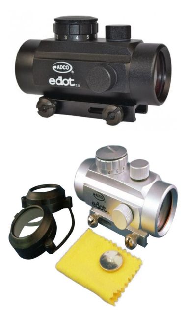 ADCO Red Dot Sight, E-Dot, 30mm, Black, ECB by USA Adco Red Dot Sights