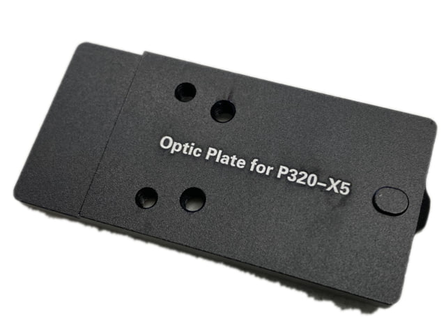 ADE Advanced Optics Adapter/Mounting Plate for Red Dot Sight Vortex Venom/Razor/Viper/Burris Fastfire/Meopta/Docter/Sig Sauer P320-X5 Black P320-x5 - Ade Advanced Optics