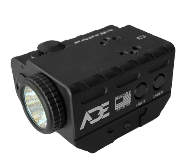 ADE Advanced Optics CHIRON Mini Green Laser/Flashlight Sight Trijcon RMR Holosun 407k/507K Vortex Venom Burris Fastfire Black - Ade Advanced Optics