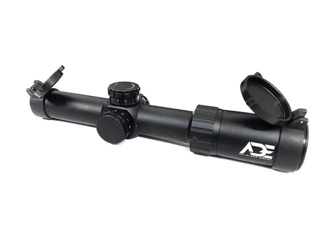 ADE Advanced Optics Gen2 1-6x24mm LPVO Rifle Scope 30mm Illuminated Mil Dash Reticle Black Gen2 1-6x24 - Ade Advanced Optics