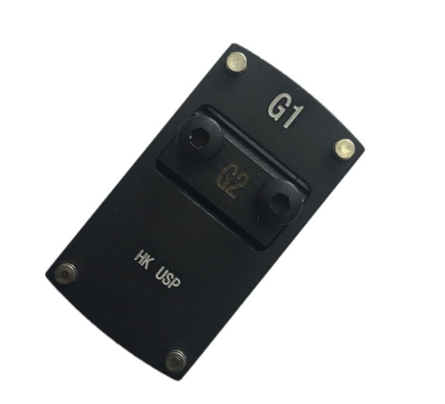 ADE Advanced Optics HK USP-1 Mini/Micro Reflex Dot Sight Mounting Plate Black - Ade Advanced Optics