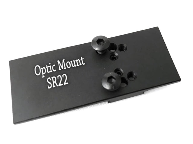 ADE Advanced Optics Mini Red Dot Sight Mount Base Ruger SR22 Pistols Black Ruger SR22 Plate - Ade Advanced Optics