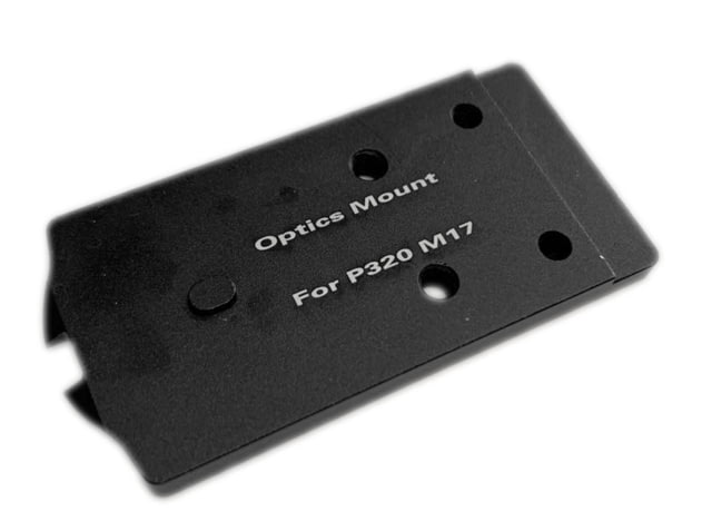 ADE Advanced Optics Mini Red Dot Sight Mount Base Sig Sauer P320 M17 / M18 to Mount Burris FastFire 1/2/3/4 Black P320M17 Plate - Ade Advanced Optics
