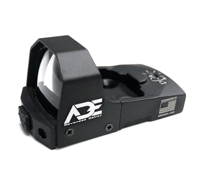 ADE Advanced Optics  Mini Reflex Micro Green Dot Sight 3 MOA Black - Ade Advanced Optics
