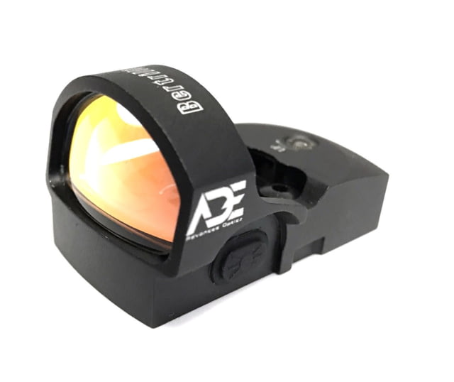 ADE Advanced Optics  Micro Mini Reflex Red Dot Sight 4MOA Reticle Black - Ade Advanced Optics