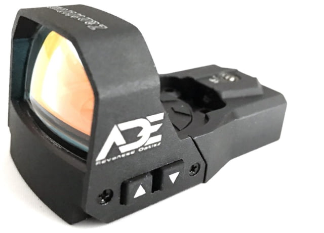 ADE Advanced Optics  Micro Mini Reflex Red Dot Sight 4 MOA Reticle Black - Ade Advanced Optics