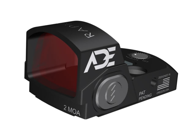 ADE Advanced Optics  Raptor Red Dot Sight 2 MOA Black - Ade Advanced Optics
