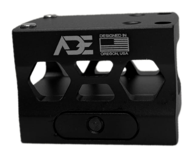 ADE Advanced Optics Riser HIGH Red Dot Sight Mount Holosun 407K/507K Sig Romeo Zero Shield RMS Spike/Nuwa Swampfox Sentinel Black - Ade Advanced Optics