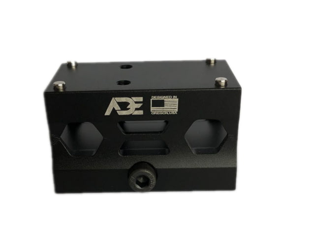 ADE Advanced Optics Riser HIGH Red Dot Sight Mount Holosun HS407C/HS507C/HS508T Trijicon RMR Black - Ade Advanced Optics