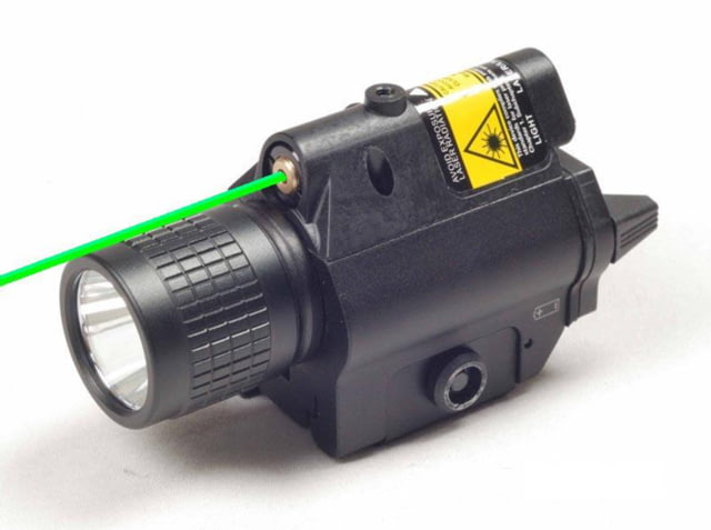 ADE Advanced Optics Tactical Green Laser Sight w/ Flashlight/Built in RIS Rail Mounts Black - Ade Advanced Optics