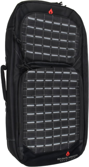 Advance Warrior Solutions Frame 28in AR Pistol/SBR Case w/ Backpack Strap 600D Poly PVC Black/Grey