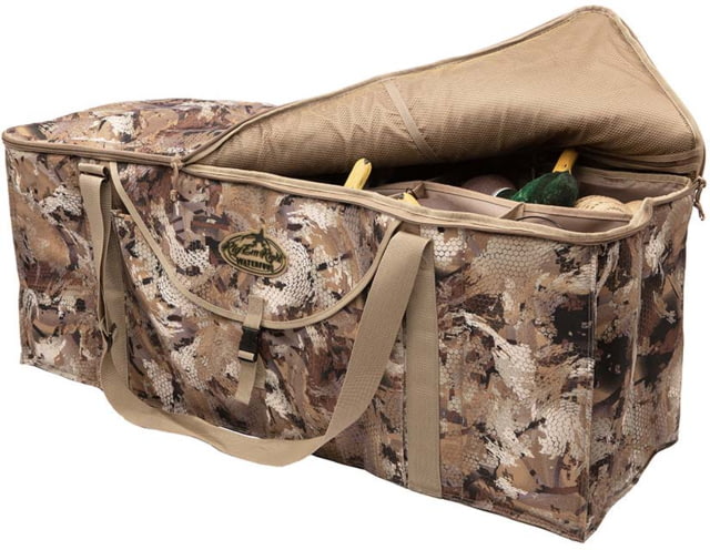 Rig'Em Right 12-Slot Deluxe Duck Decoy Bag Gore Optifade Marsh