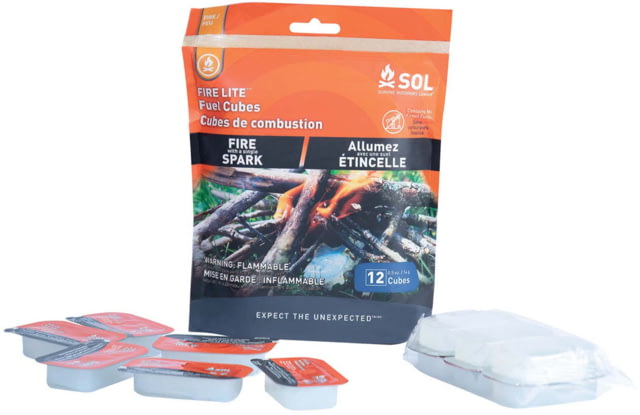 Adventure Medical Kits Survive Outdoors Longer Fire Lite Fuel Cubes 4 Packs of 12 Cubes 6.88oz 01401239 - Adventure Medical Kits