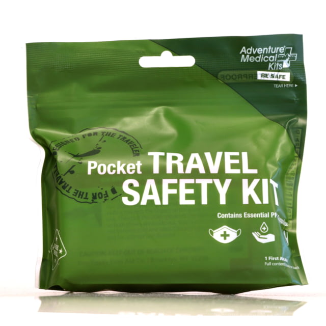 Adventure Medical Kits Travel Series Pocket Travel Safety Kit Green - Adventure Medical Kits