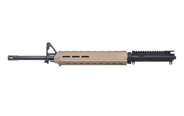 Aero Precision AR-15 Complete Upper Receiver 5.56 Rifle Length 20 inch Barrel w/Pinned FSB Magpul MOE Handguard A2 Flash Hider FDE Cerakote - Aero Precision