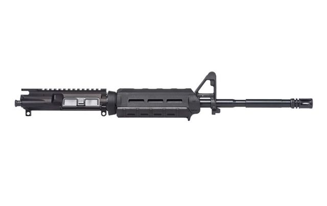 Aero Precision AR-15 Complete Upper Receiver 5.56 Carbine Length 16 inch Barrel w/Pinned FSB Magpul MOE Handguard A2 Flash Hider Anodized Black - Aero Precision