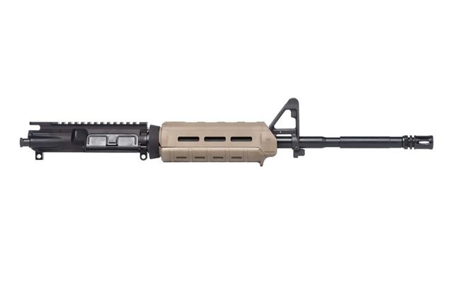 Aero Precision AR-15 Complete Upper Receiver 5.56 Carbine Length 16 inch Barrel w/Pinned FSB Magpul MOE Handguard A2 Flash Hider FDE Cerakote - Aero Precision