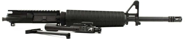 Aero Precision AR15 Complete Upper 16in 5.56 Mid-Length Barrel w/ Pinned FSB M4 Handguard Includes BCG & CH Anodized Black - Aero Precision