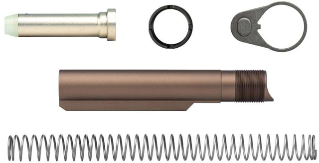 USED Aero Precision AR15 Enhanced Carbine Buffer Kit w/Carbine Buffer Kodiak Brown - Aero Precision