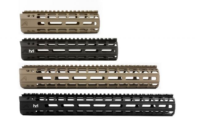 USED Aero Precision AR15 Enhanced M-LOK Handguard 12.7 in FDE Cerakote - Aero Precision