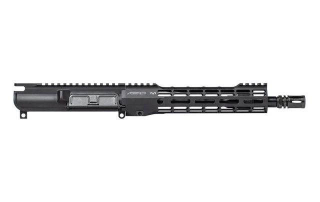 Aero Precision AR-15 5.56x45mm NATO Complete Upper Receiver w/ No Forward Assist 10.5in 5.56 Barrel 9in M-LOK ATLAS S-ONE Handguard Anodized Black - Aero Precision