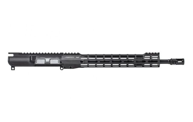 Aero Precision AR-15 5.56x45mm NATO Complete Upper Receiver w/ No Forward Assist 14.7in 5.56 Mid Pencil Barrel 12in M-LOK ATLAS S-ONE Handguard - Aero Precision