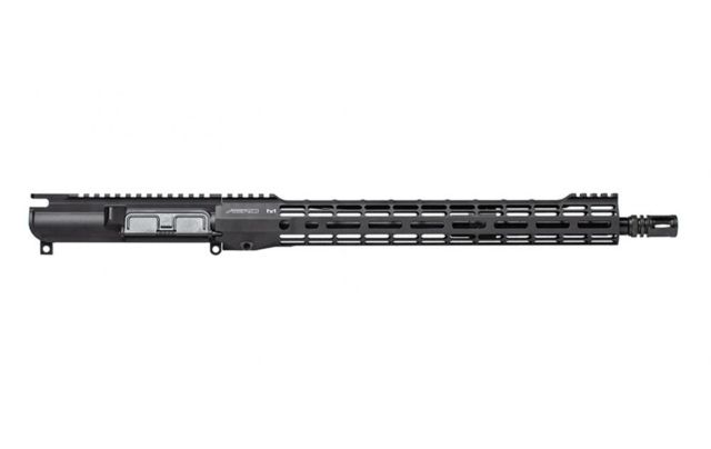Aero Precision AR-15 5.56x45mm NATO Complete Upper Receiver w/ No Forward Assist 16in 5.56 Mid-Length Barrel 15in M-LOK ATLAS S-ONE Handguard Anodized - Aero Precision