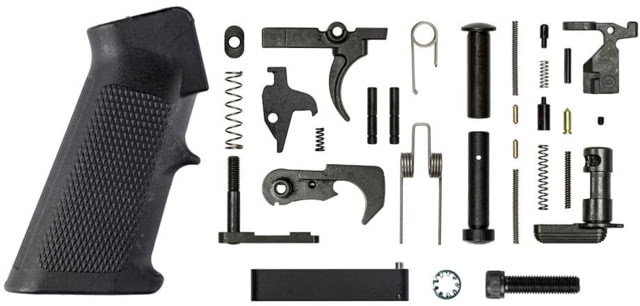Aero Precision AR15 Standard Lower Parts Kit Black