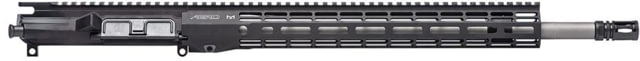 Aero Precision Complete Upper, M4E1-T, 6.5 Grendel, 18in 6.5 Grendel, Rifle Length, 1/8 Twist, 5/8x24 Thread, Stainless Steel w/ ATLAS R-ONE Handguard, Black, APAR700725M52 by USA Aero Precision AR15 Gun Upper Receivers