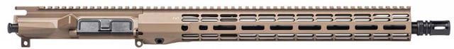 Aero Precision Complete Upper Receiver M4E1-T .300 AAC Blackout 16in DRP Pistol Length 1 in 7 5/8 x 24 15in A2 Flash Hider Cerakote FDE - Aero Precision