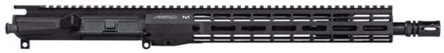 Aero Precision Complete Upper Receiver M4E1-T RM12.7 5.56x45mm NATO 13.9in Government Mid Length 1 in 7 1/2 x 28 12.7in A2 Flash Hider Anodized Black - Aero Precision