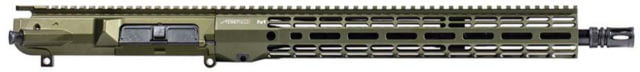 Aero Precision Complete Upper Receiver M5 .308 Winchester 16in Government Mid Length 1 in 10 5/8 x 24 15in A2 Flash Hider Anodized OD Green - Aero Precision