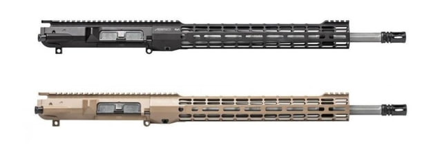 Aero Precision Complete Upper Receiver M5, .308 Winchester, 18in Fluted SS Barrel, Rifle Length w/ ATLAS S-ONE 15in M-LOK Handguard, FDE, APAR538115M69 by USA Aero Precision AR15 Gun Upper Receivers