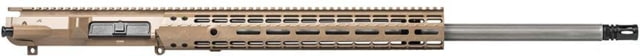 Aero Precision Complete Upper Receiver M5E1 24in Barrel 6.5mm Creedmoor Rifle Length 1-8 Twist 416R Stainless Steel EM15 Handguard FDE Cerakote - Aero Precision