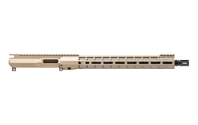 Aero Precision EPC-9 Threaded Complete Upper Receiver 16in 9mm w/ ATLAS S-ONE 15in Handguard FDE