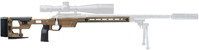 Aero Precision Fixed SOLUSA 15in Chassis Assembly, Flat Dark Earth, APBG200016C by USA Aero Precision Rifle Stocks