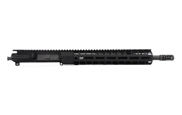 Aero Precision M4E1 Complete Upper Receiver 5.56 Mid Barrel EM-12 HG No BCG/Charging Handle Anodized Black 14.5in APAR600231M5