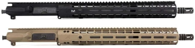 Aero Precision M4E1 Complete Upper Receiver .223 Wylde Mid Barrel EM-15 HG, No BCG/Charging Handle, Gen 2, Anodized Black, 16in, APAR600251M9 by USA Aero Precision AR15 Gun Upper Receivers