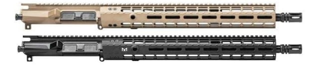 Aero Precision M4E1 Complete Upper, .223 Wylde, 16in, Mid Length, 1/8, EM-15 Gen2, A2, Anodize Black, APAR600251M72 by USA Aero Precision AR15 Gun Upper Receivers