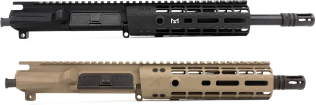 Aero Precision Complete Upper Receiver, M4E1, .300 Barrel EQ-7 HG, No BCG/Charging Handle, Gen 2, FDE Cerakote, 8in, APAR600212Q1 by USA Aero Precision AR15 Gun Upper Receivers