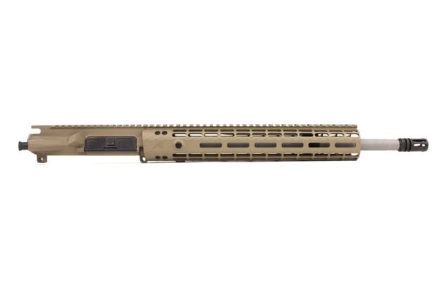 Aero Precision M4E1 Complete Upper Receiver .223 Wylde Mid Barrel EM-12 HG No BCG/Charging Handle Gen 2 FDE Cerakote 16in APAR600232M9 - Aero Precision