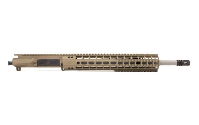 Aero Precision Complete Upper Receiver M4E1 .223 Wylde Mid Barrel EQ-12 HG No BCG/Charging Handle Gen 2 FDE Cerakote 16in APAR600232Q9 - Aero Precision