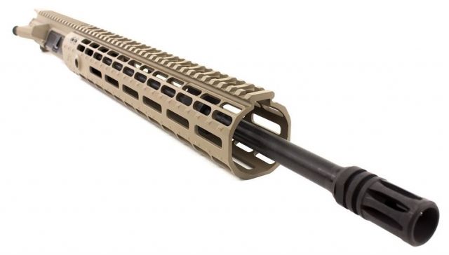 Aero Precision Complete Upper Receiver M4E1 16in 5.56 Mid Pencil Barrel EM-12 HG Gen 2 FDE Cerakote - Aero Precision