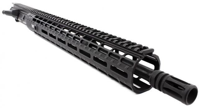 Aero Precision Complete Upper Receiver M4E1 16in 5.56 Mid Pencil Barrel EM-15 HG Gen 2 Anodized Black - Aero Precision