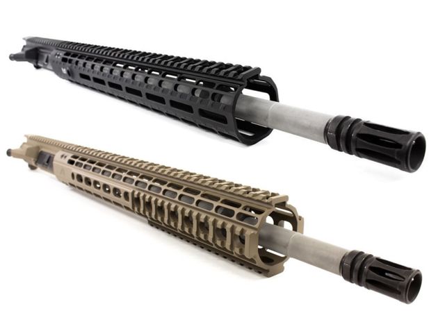 Aero Precision M4E1 Threaded .223 Wylde Complete Upper Receiver, 18in, Wylde SS QPQ Rifle Length, 1-8 Twist, A2 Flash Hider, 15 in M-LOK ATLAS R-ONE Handguard, Black Anodized, APAR700705M73 by USA Aero Precision AR15 Gun Upper Receivers