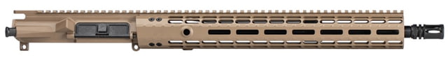 Aero Precision M4E1-E EM15 Complete Upper 5.56 x 45 16inch HBAR Mid Length 1-7 Twist 1/2 x 28 Thread Cerakote FDE - Aero Precision